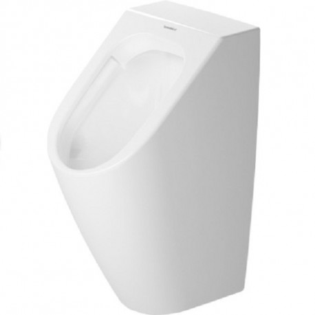 Duravit SOLEIL By Starck 30 x 35 cm pisoár Rimless, zadný prívod , bez cieľovej mušky, biely 2830300000