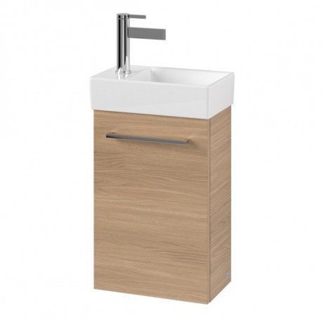 Villeroy & Boch AVENTO skrinka pod umývadlo, 340 x 514 x 202 mm, 1 dvierka, pánty vľavo, Elm Impresso, A87601PN