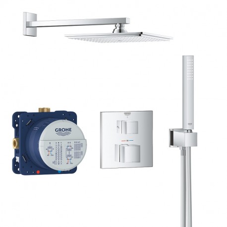 GROHE Grohtherm sprchová zostava Rainshower Allure 230 s termostatom pod omietku, chróm 34741000